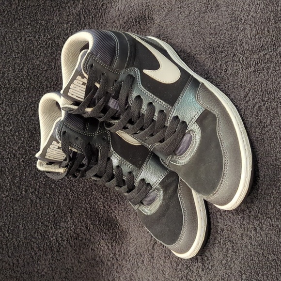 Nike Force Sky High Top Hidden Wedge Sneakers - Picture 6 of 10